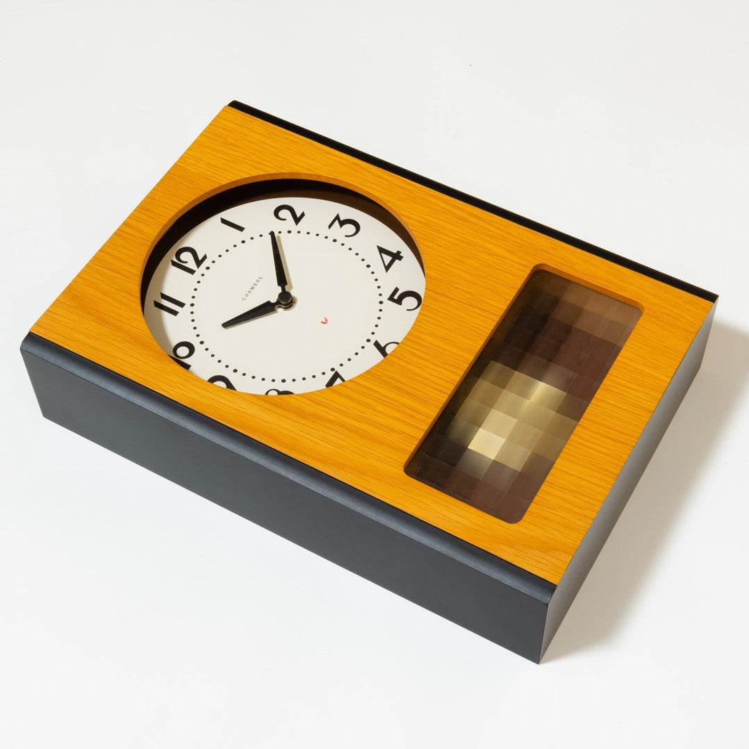 Chambre 振り子時計 BC PENDULUM CLOCK MDF RHYTHMステップセコンド Chambre BC PENDULUM CLOCK MDF RHYTHM STEP SECOND
