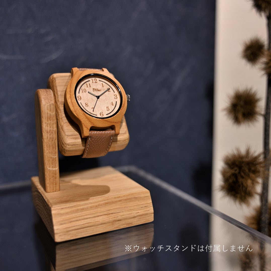 工房ペッカー シルバーリングタイプ 天然木 ケヤキ ミヨタ