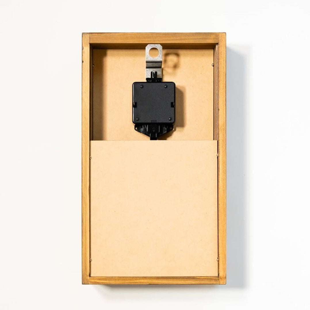 Chambre 振り子時計 HINOKI PENDULUM CLOCK MDF・マーメイド紙 クオーツ