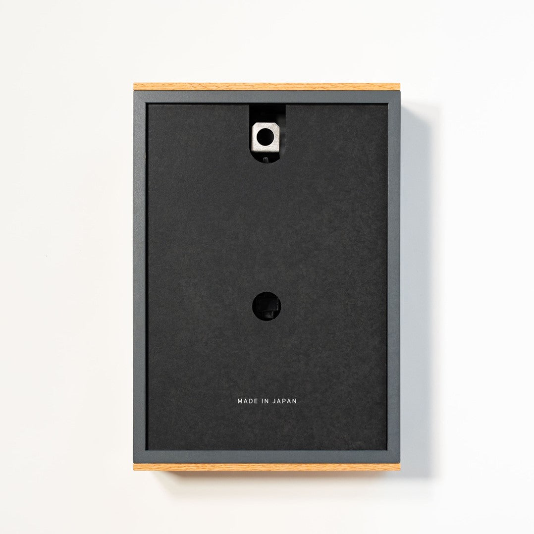Chambre アーチの振り子時計 シナ材 リズムステップムーブメント Chambre Arch Pendulum Clock, Made of Shina Wood, with Rhythmic Step Movement