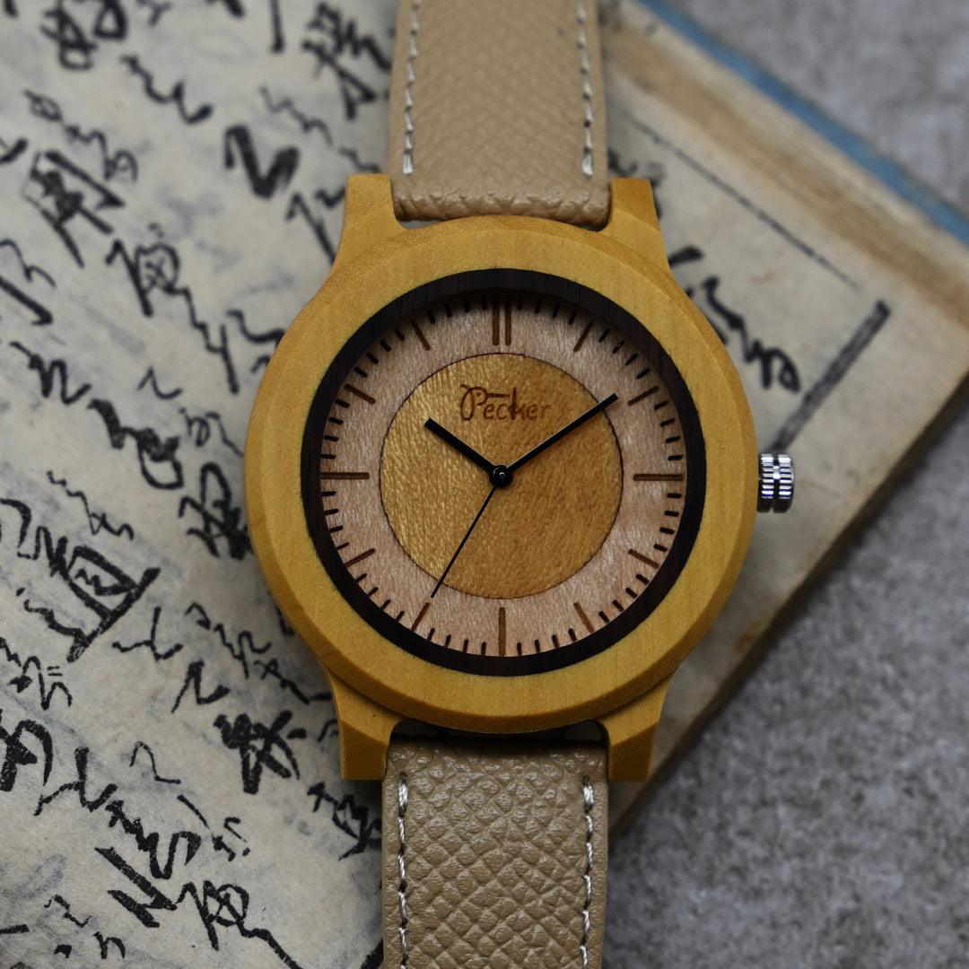工房ペッカー プレミアムタイプ 天然木 アマレロ ミヨタ Kobo Pecker Premium Type Natural Wood Amarelo Miyota