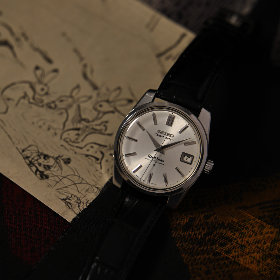 グランドセイコー セカンド前期 57GSセルフデーター 獅子メダル Ref.43999手巻き                 Grand Seiko Second Early 57GS Self-Date Lion Medal Ref.43999 Manual Winding