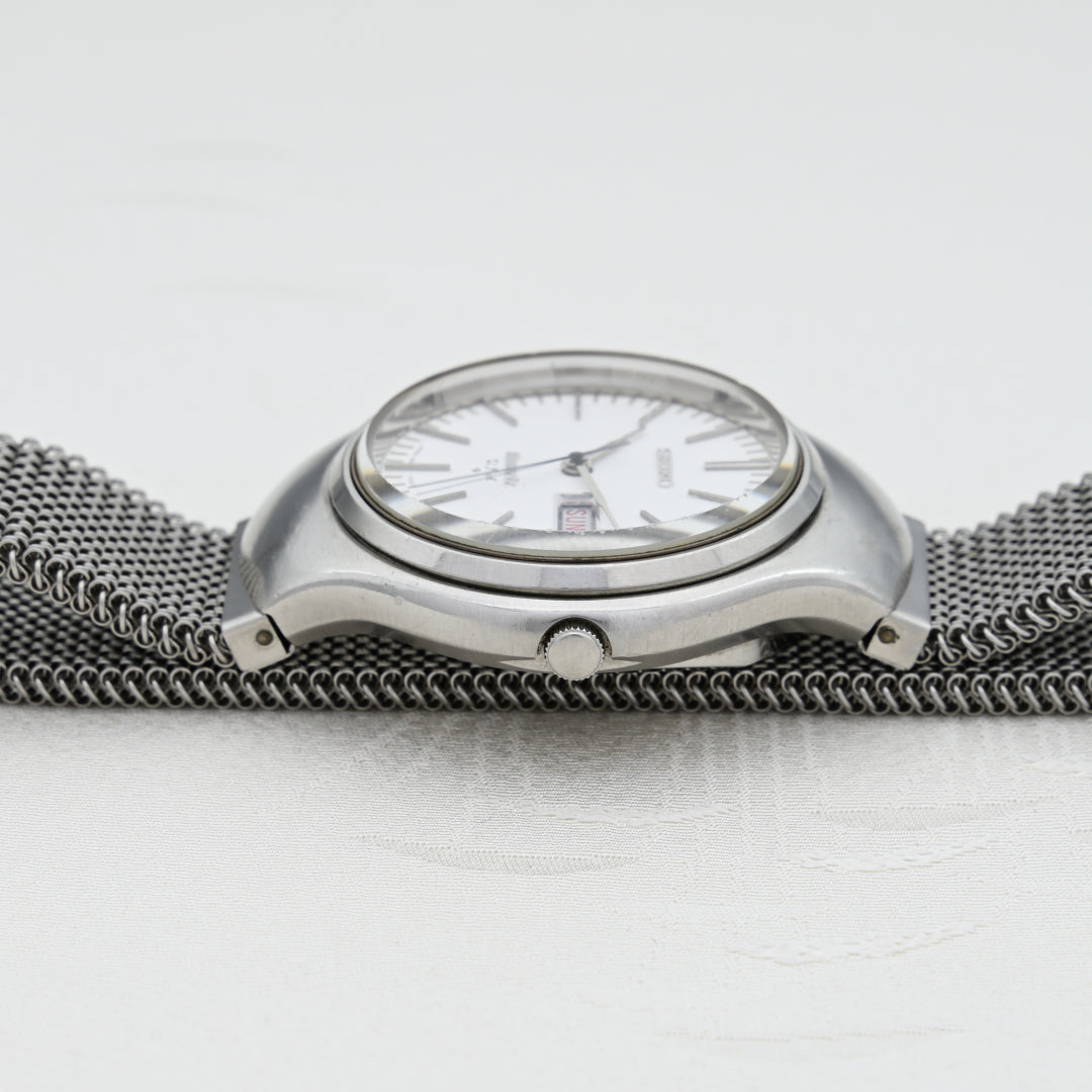 セイコー 38クォーツ V.F.A ホワイトダイヤル Seiko 38 Quartz V.F.A White Dial