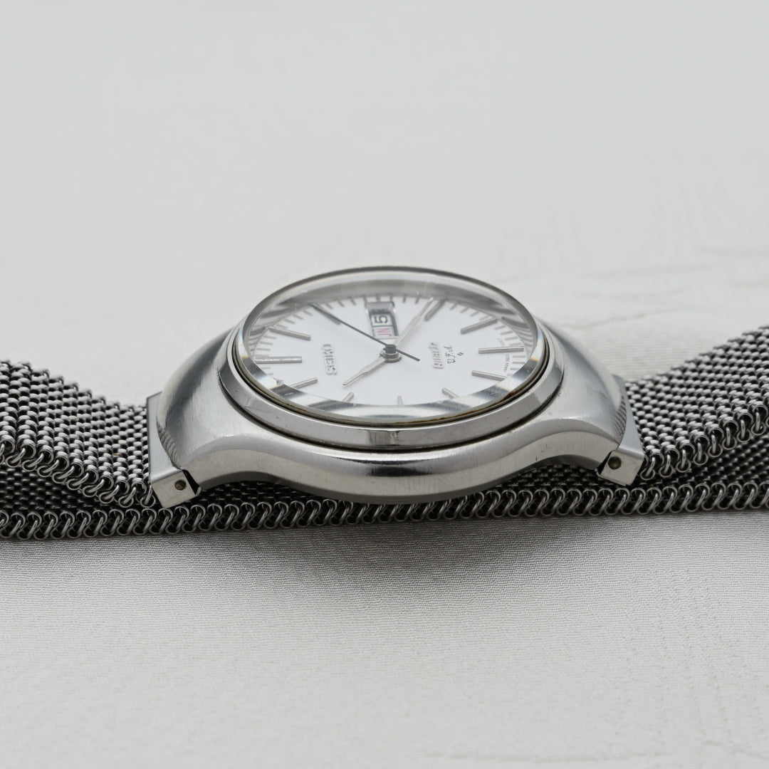 セイコー 38クォーツ V.F.A ホワイトダイヤル Seiko 38 Quartz V.F.A White Dial