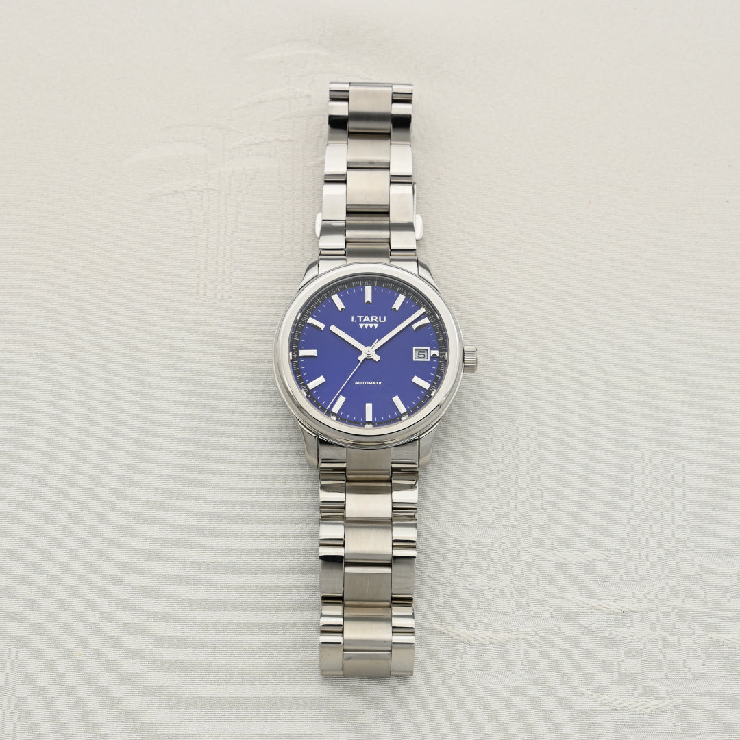 I.TARU watch I.TARU Classicチビ厚 サファイアクリスタルガラス MIYOTA Cal.8215 (機械式) 無垢ステンレスブレスレット I.TARU watch I.TARU Classic Chibi Thick Sapphire Crystal Glass