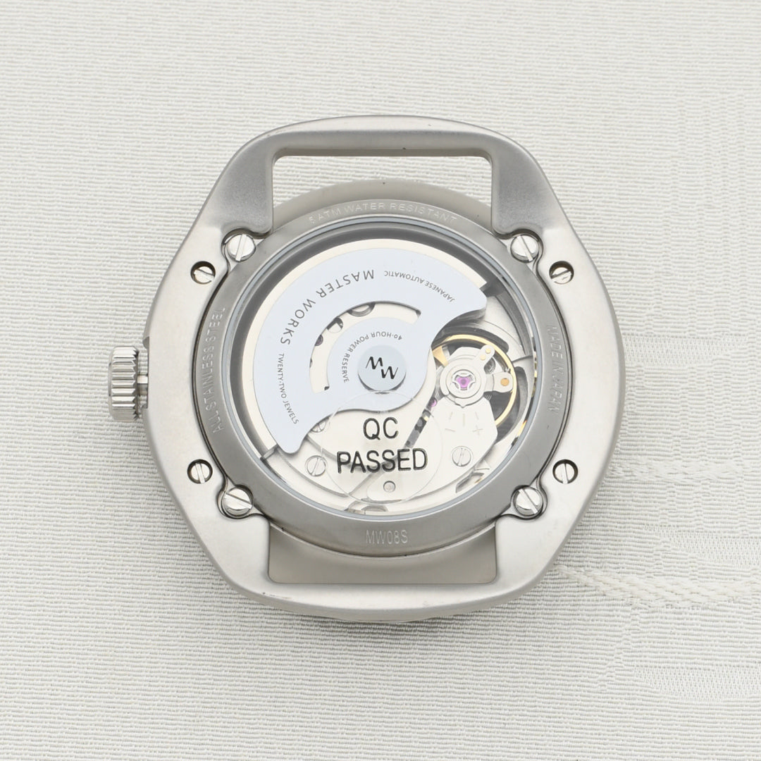 MASTER WORKS Quattro / 001 ブルーダイヤル ハイクラス自動巻きムーヴメント(SEIKO EPSON社製)MASTER WORKS Quattro / 001 Blue Dial High-class automatic movement