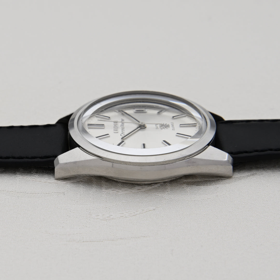 シチズン クロノマスターデイト 25石 シルバーダイヤル 手巻き Citizen Chrono master Date 25 Jewels Silver Dial Manual Winding