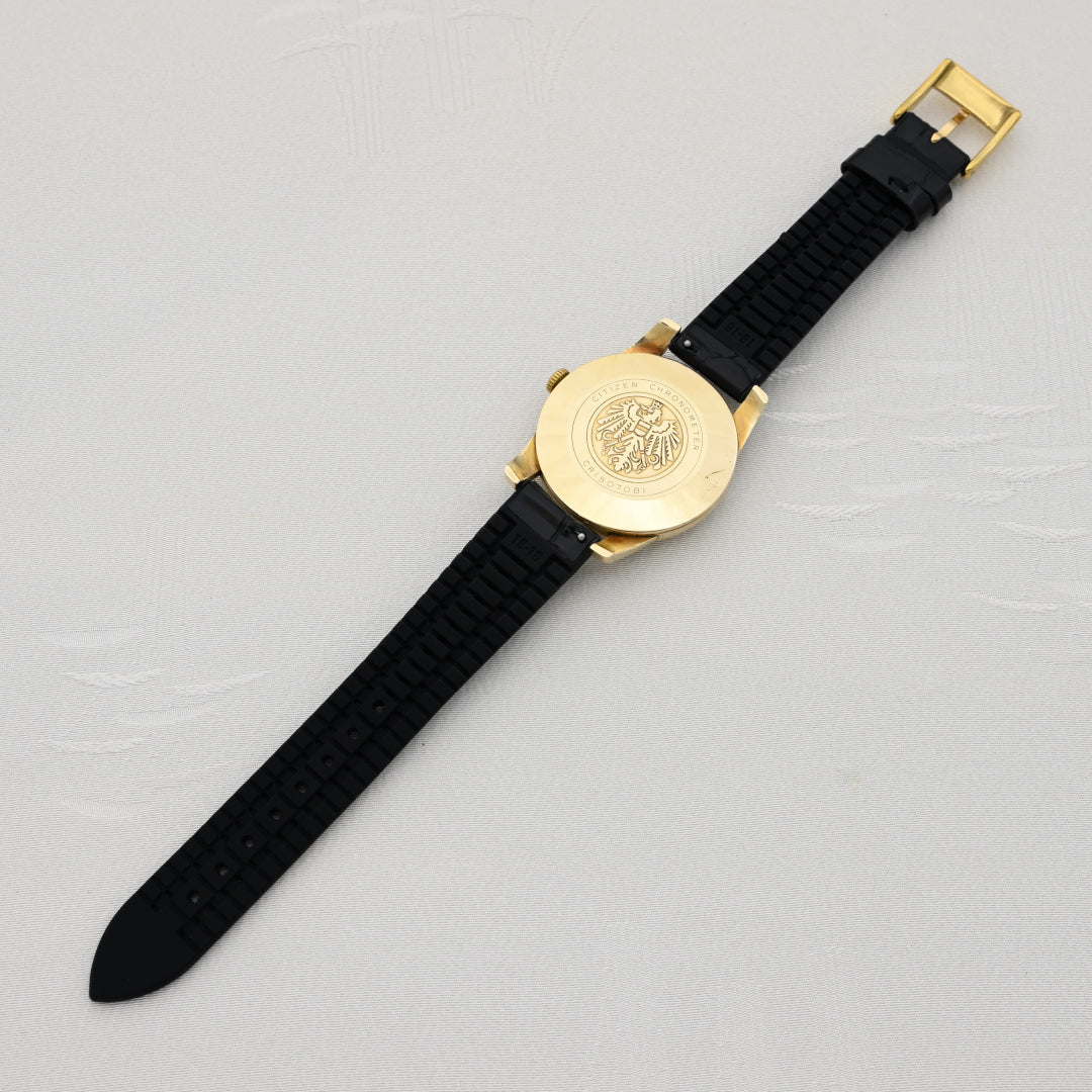 シチズン クロノメーター 31石 14K金張り 手巻き Citizen Chronometer 31 jewels 14K gold plated manual winding