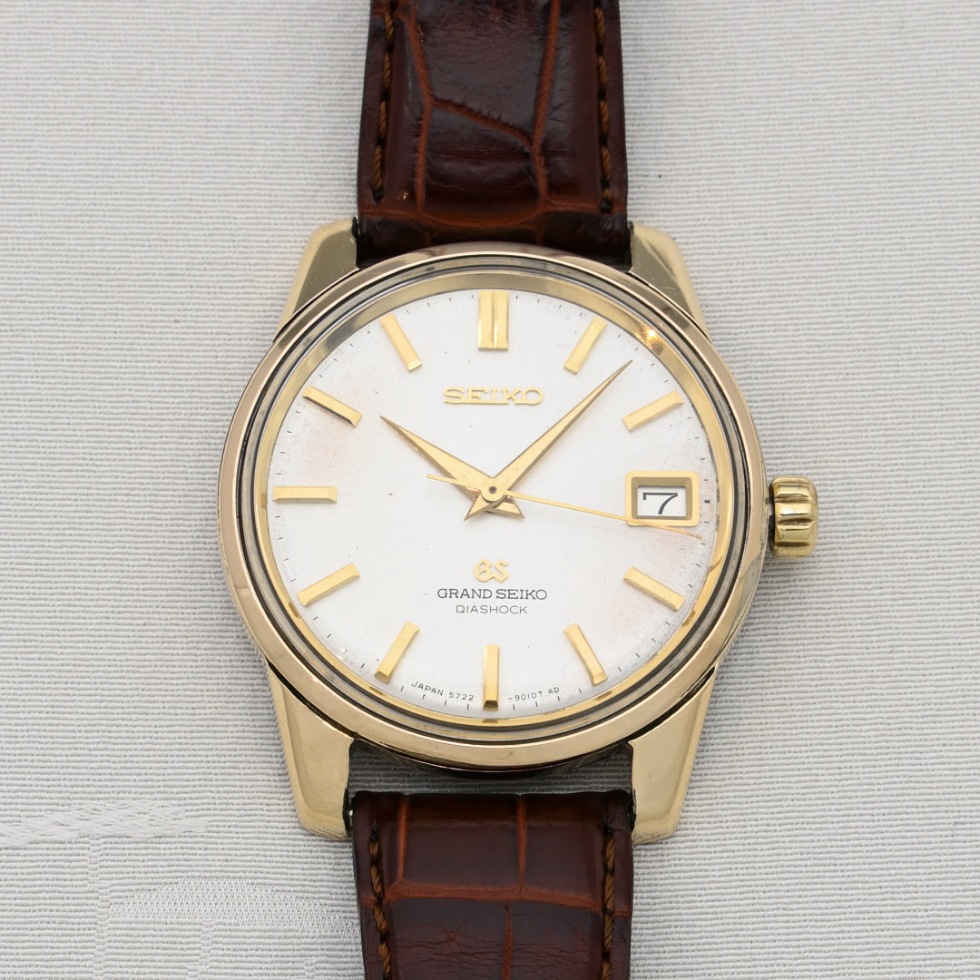 グランドセイコー セカンドモデル後期57GS金張り   手巻き Grand Seiko second model late 57GS gold plated manual winding
