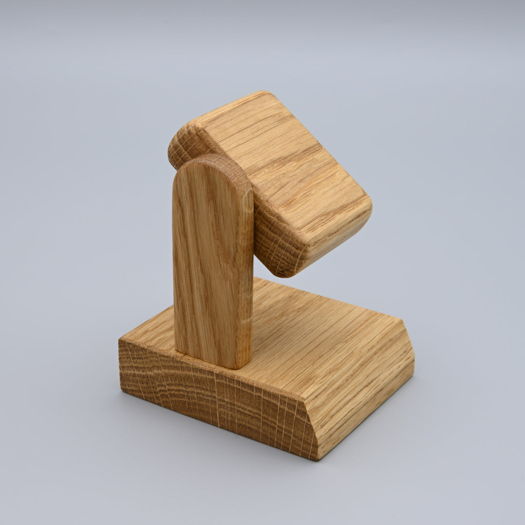 工房ペッカー 腕時計用ディスプレイ シングルタイプ 天然木 ナラ ウォールナット Kobo Pecker Watch Display Single Type Natural Wood Oak Walnut