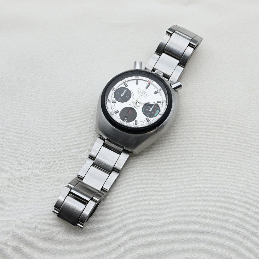 シチズン チャレンジタイマー クロノグラフ シルバーダイヤル Citizen Challenge Timer Chronograph Silver Dial