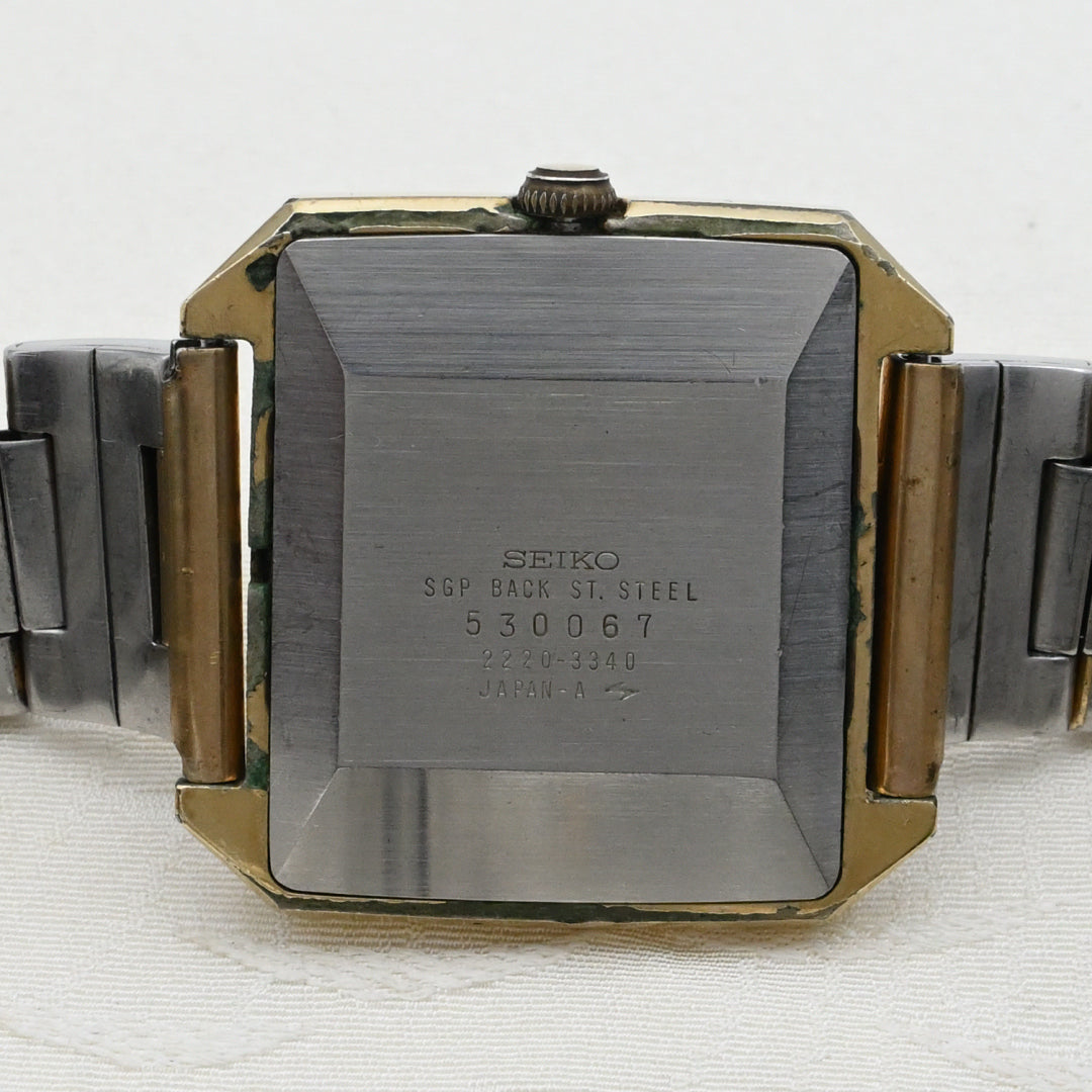 セイコーシャリオ ゴールドケース 手巻きハイビート Seiko Chariot Gold Case Hand-wound Hi-Beat