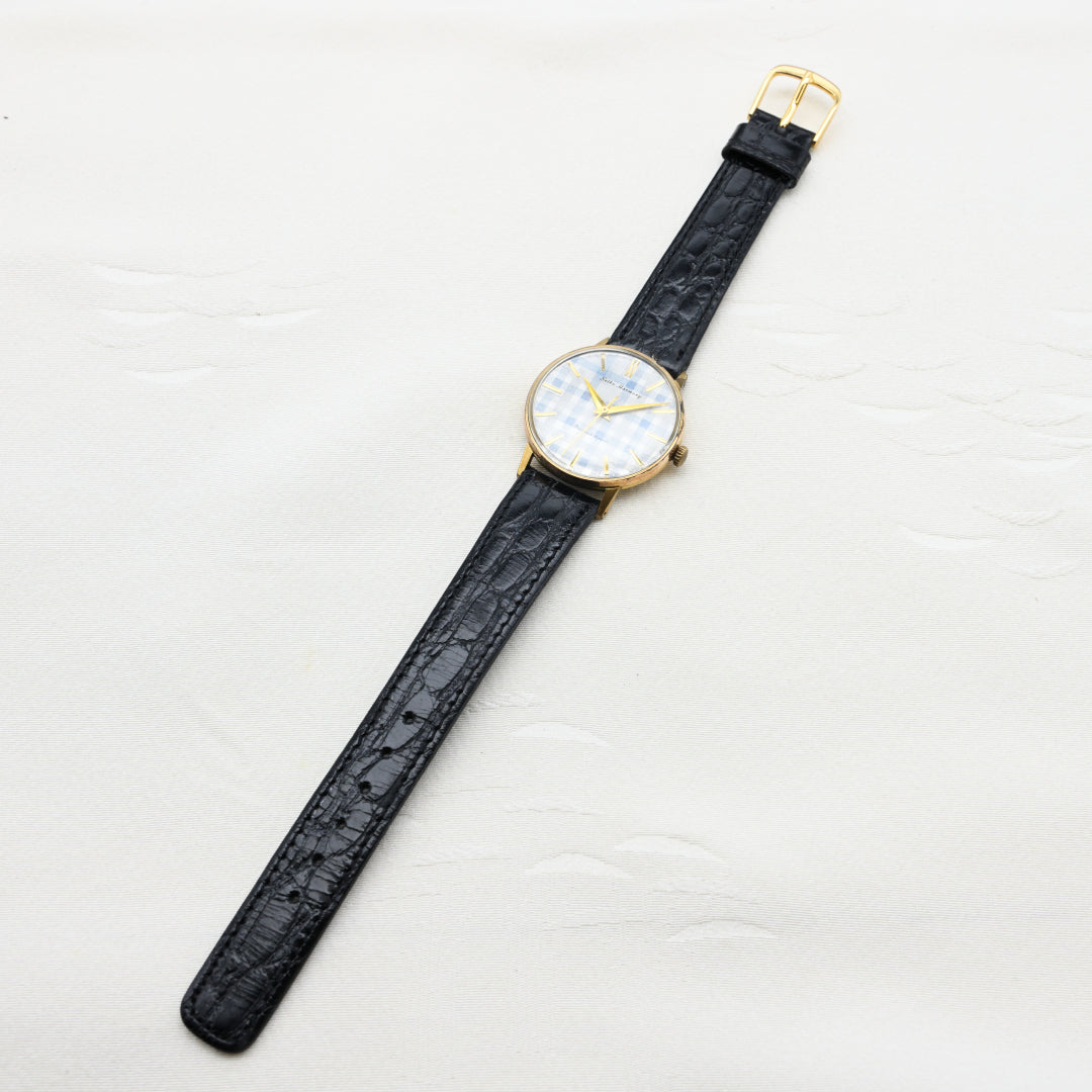 セイコー ハーモニー 青チェック柄 手巻き Seiko Harmony Blue Check Pattern Hand-wound