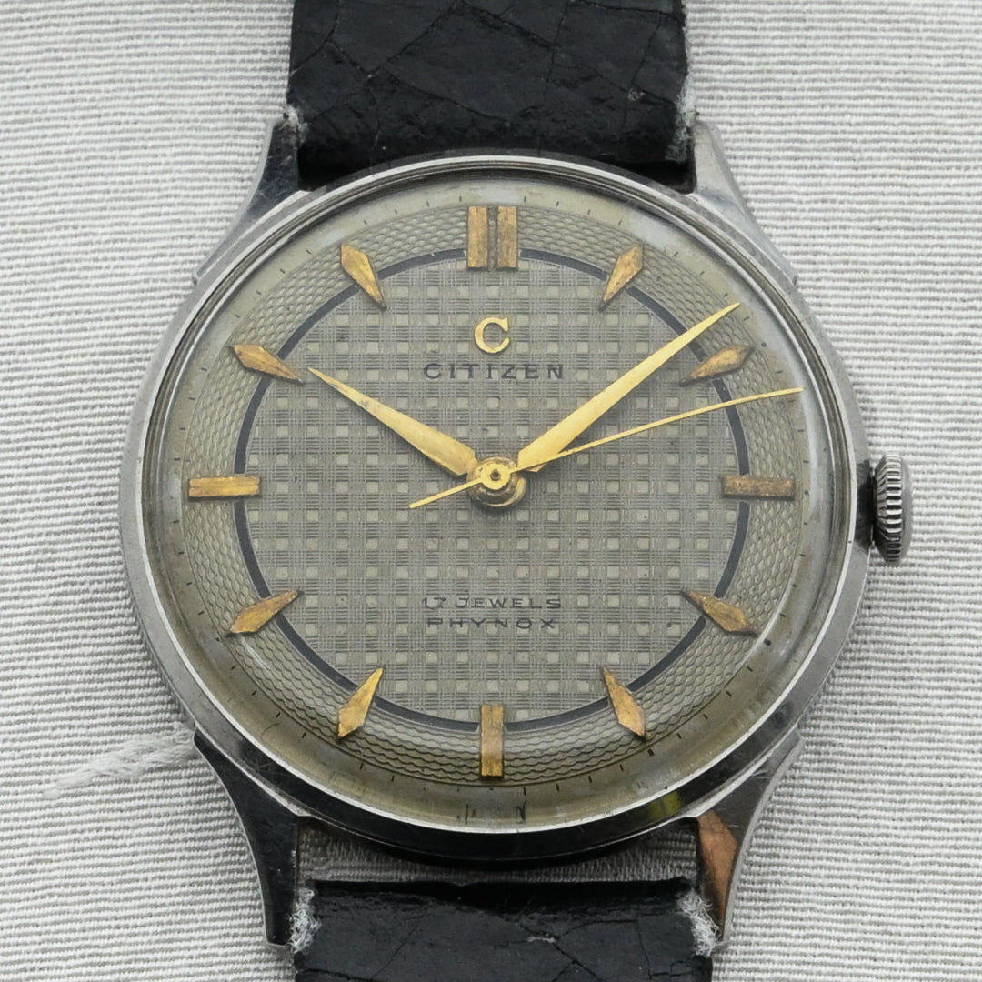 シチズンCマーク ハニカムブルズアイ 楔インデックス Citizen C Mark Honeycomb BULLSEYE Wedge Index