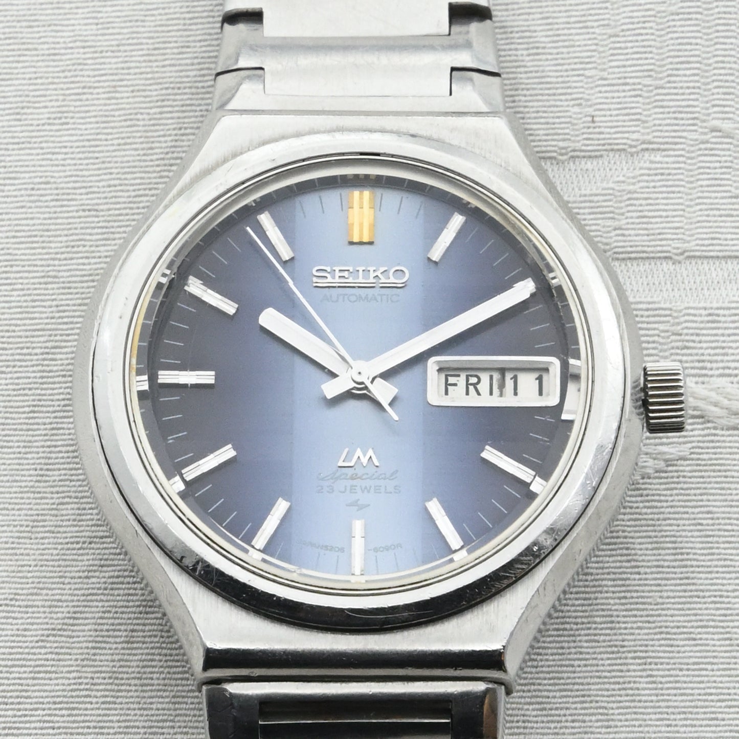セイコーロードマチックスペシャルブルーグラデーションカットガラス Seiko Loadmatic Special Blue Gradient Cut Glass