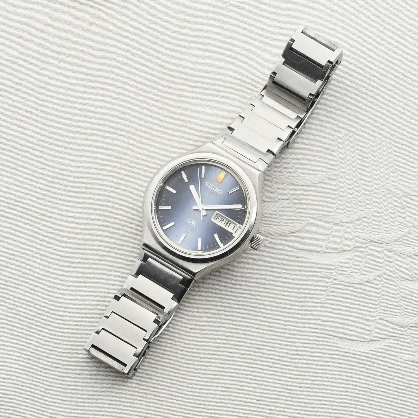 セイコーロードマチックスペシャルブルーグラデーションカットガラス Seiko Loadmatic Special Blue Gradient Cut Glass