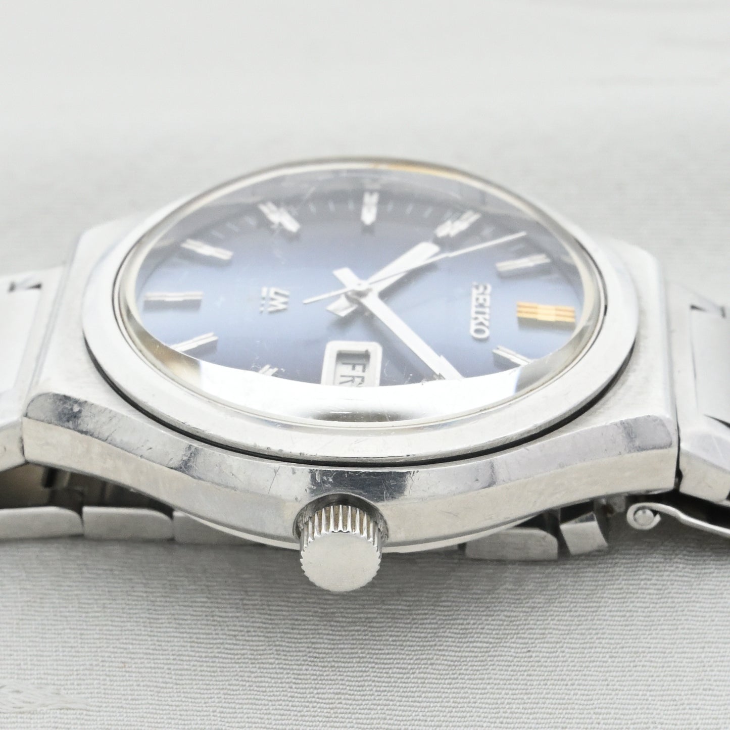 セイコーロードマチックスペシャルブルーグラデーションカットガラス Seiko Loadmatic Special Blue Gradient Cut Glass