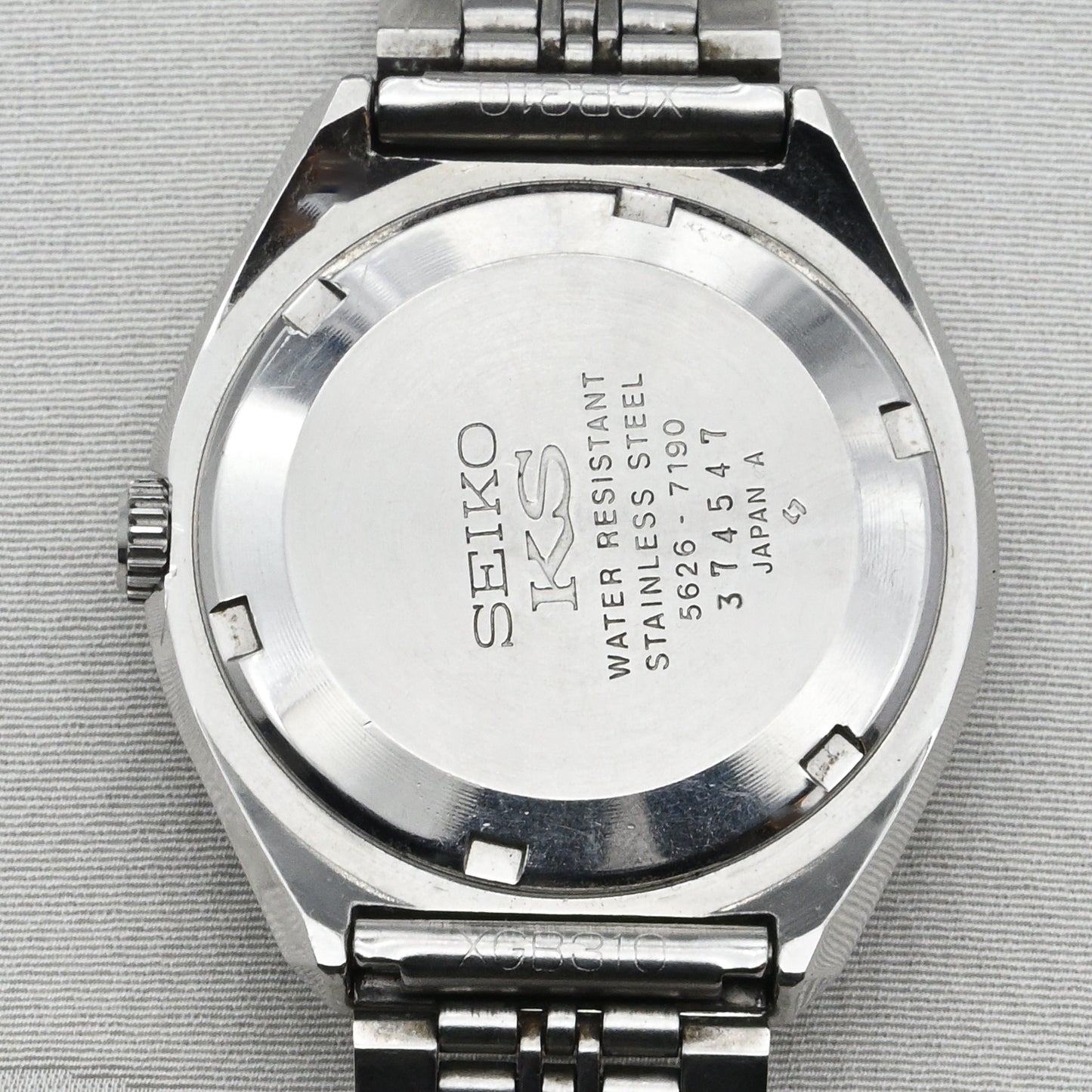 キングセイコー VANAC 1973年諏訪精工舎製 9面カットガラスブルーダイヤル King Seiko VANAC 1973 Made by Suwa Seikosha 9-facet cut glass Blue dial