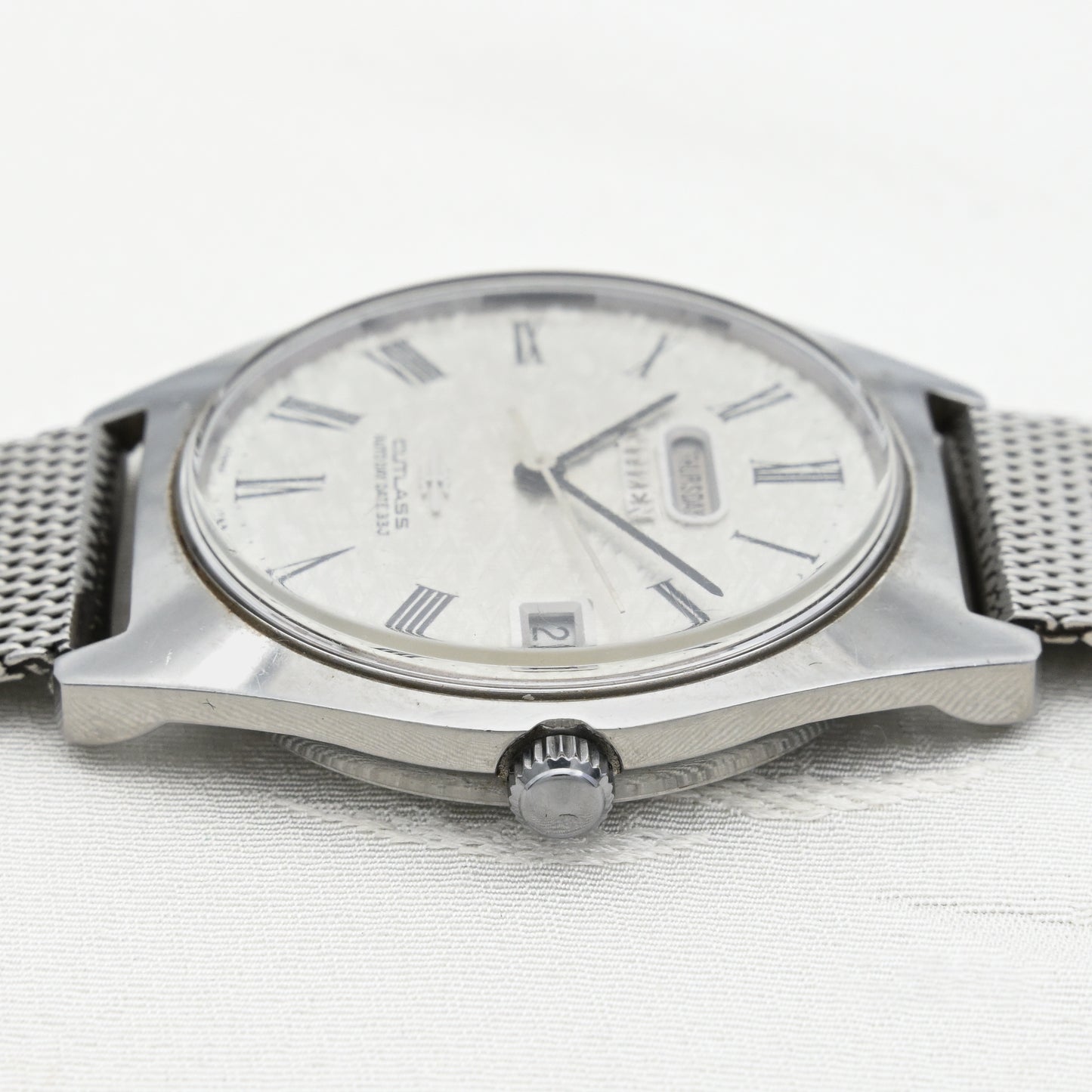 シチズン カトラスオートデイデイト 33石 変わり文字盤Citizen Cutlass Auto Day Date 33 Jewels Alternative Dial