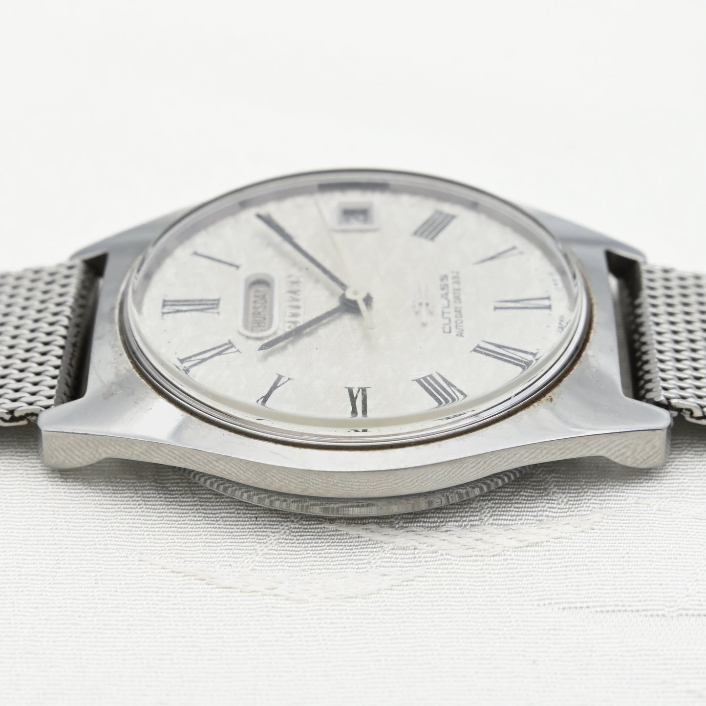 シチズン カトラスオートデイデイト 33石 変わり文字盤Citizen Cutlass Auto Day Date 33 Jewels Alternative Dial