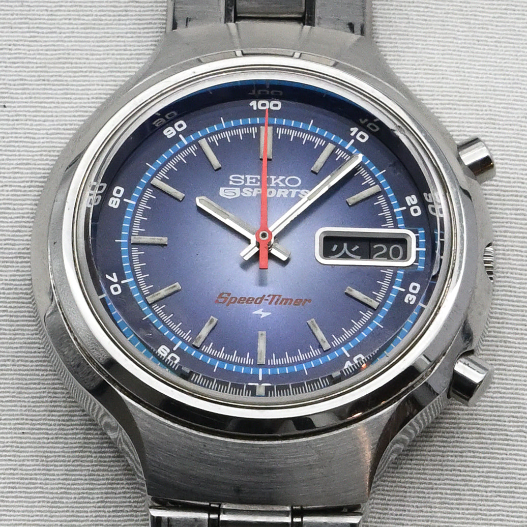 セイコー スピードタイマー デシマルメーター・フライバックSeiko Speed Timer Decimal Meter Flyback 7015-8000