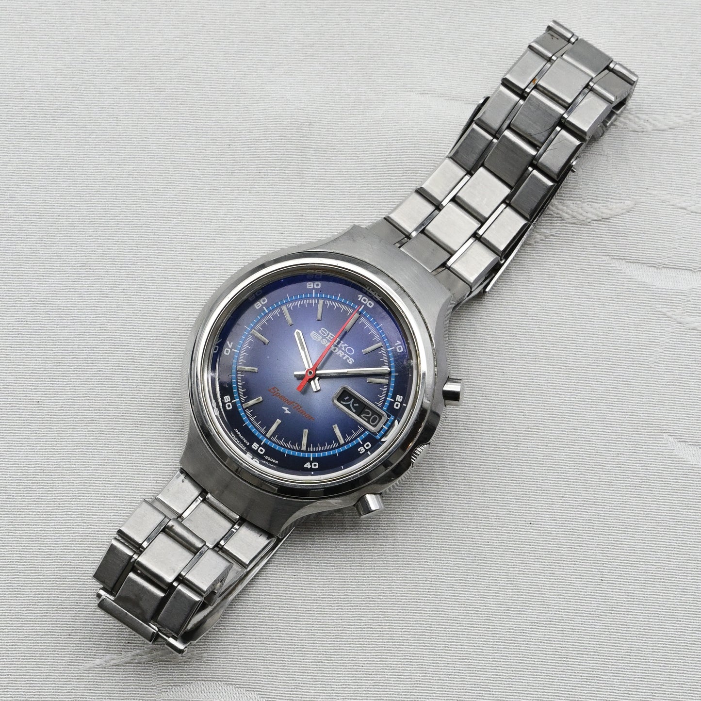 セイコー スピードタイマー デシマルメーター・フライバックSeiko Speed Timer Decimal Meter Flyback 7015-8000