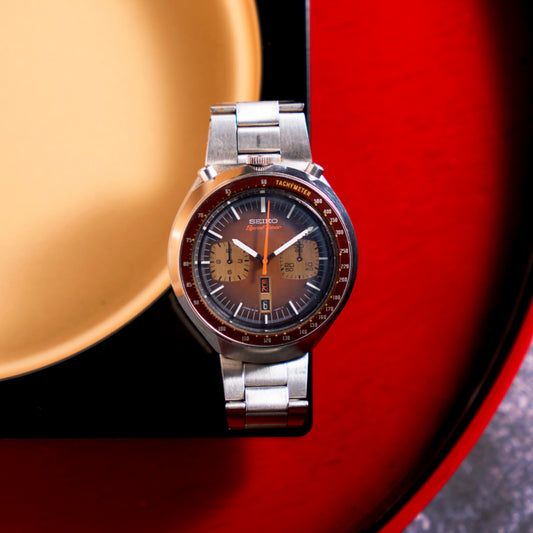 セイコー スピードタイマー クロノグラフ Ref.6138-0040 (茶馬)