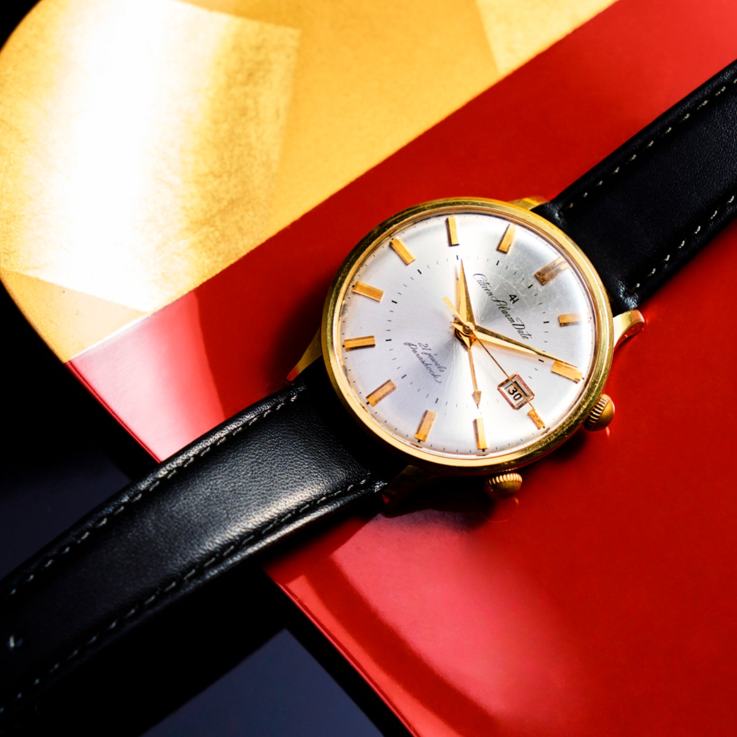 シチズン アラームデイト 手巻き Citizen Alarm Date Manual Winding
