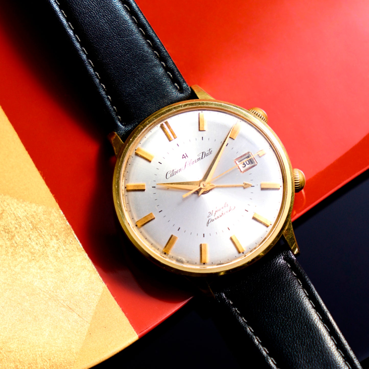 シチズン アラームデイト 手巻き Citizen Alarm Date Manual Winding