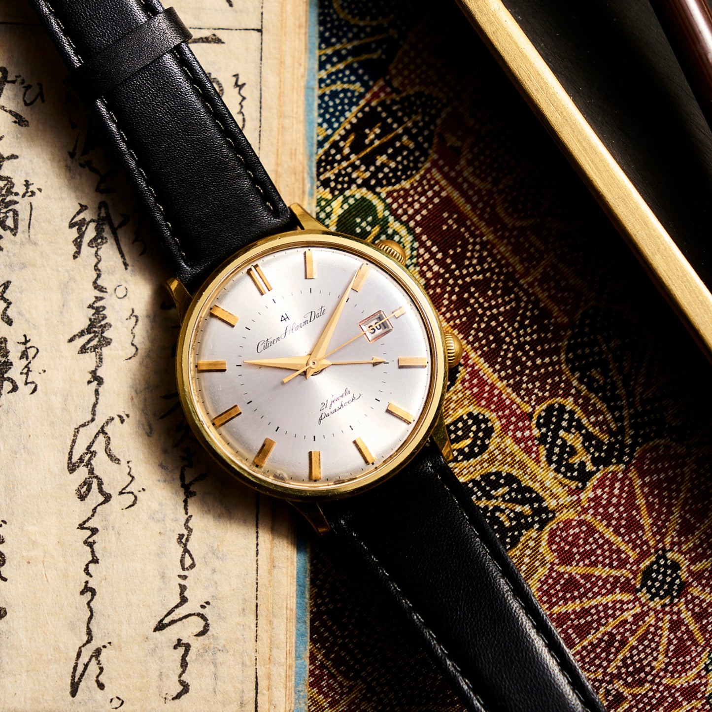 シチズン アラームデイト 手巻き Citizen Alarm Date Manual Winding