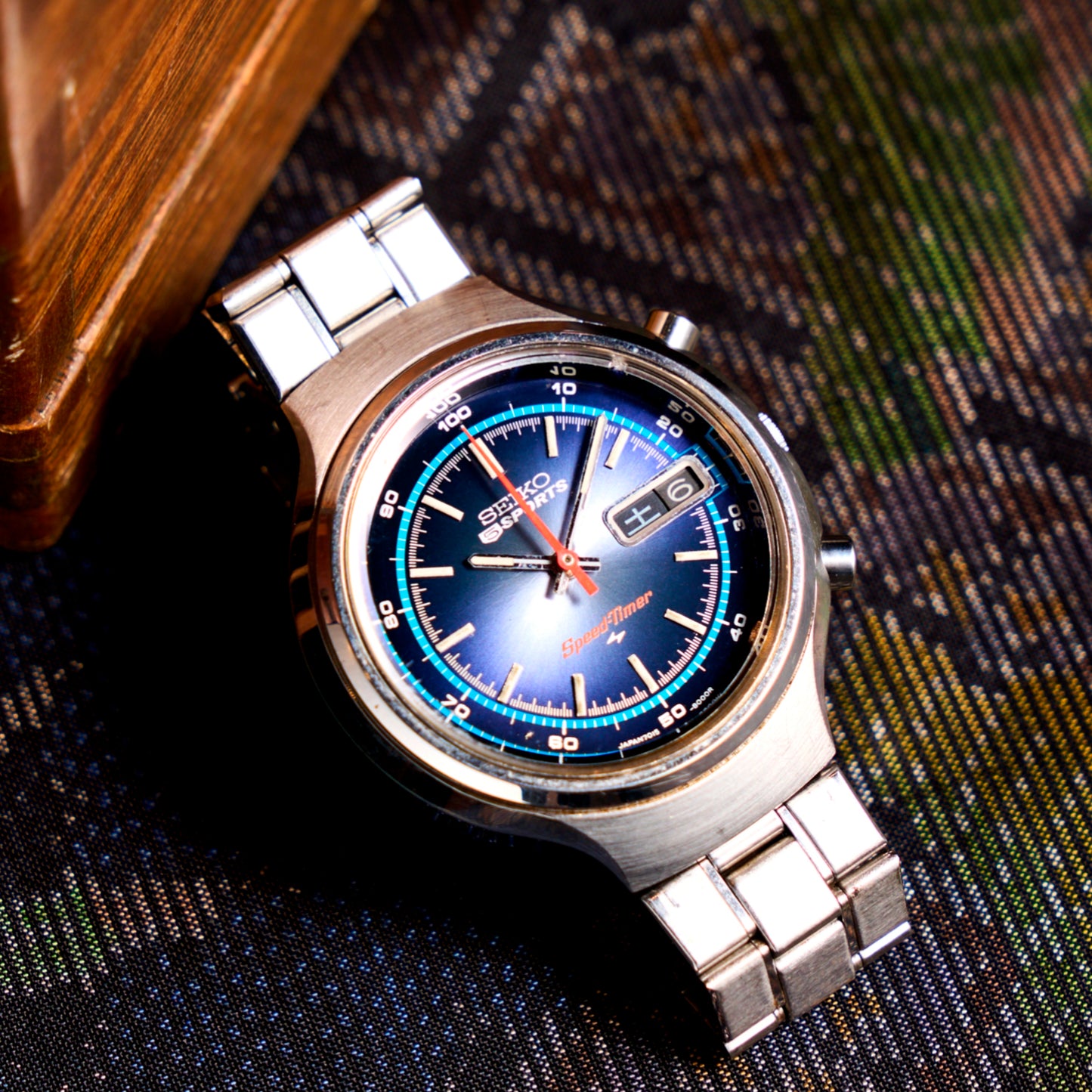 セイコー スピードタイマー デシマルメーター・フライバックSeiko Speed Timer Decimal Meter Flyback 7015-8000