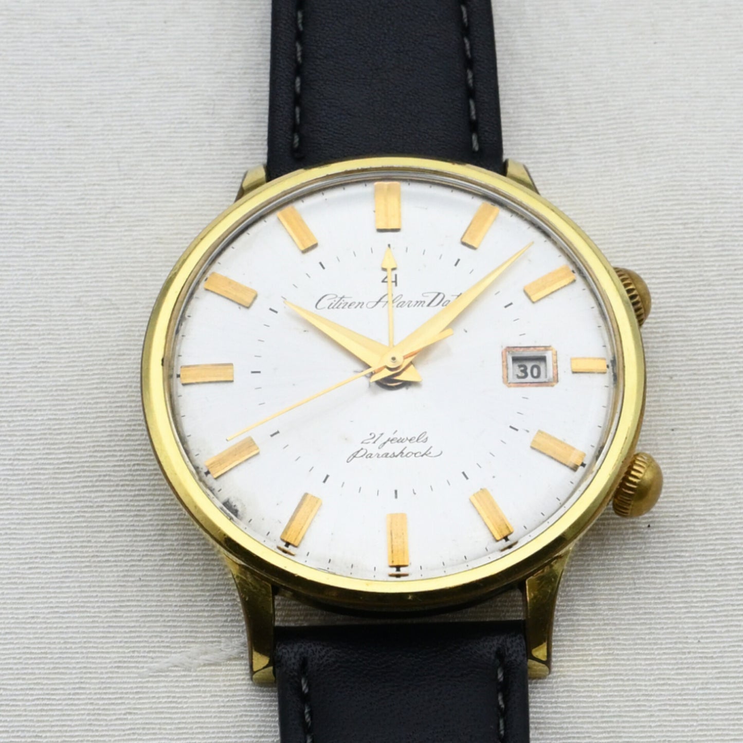 シチズン アラームデイト 手巻き Citizen Alarm Date Manual Winding