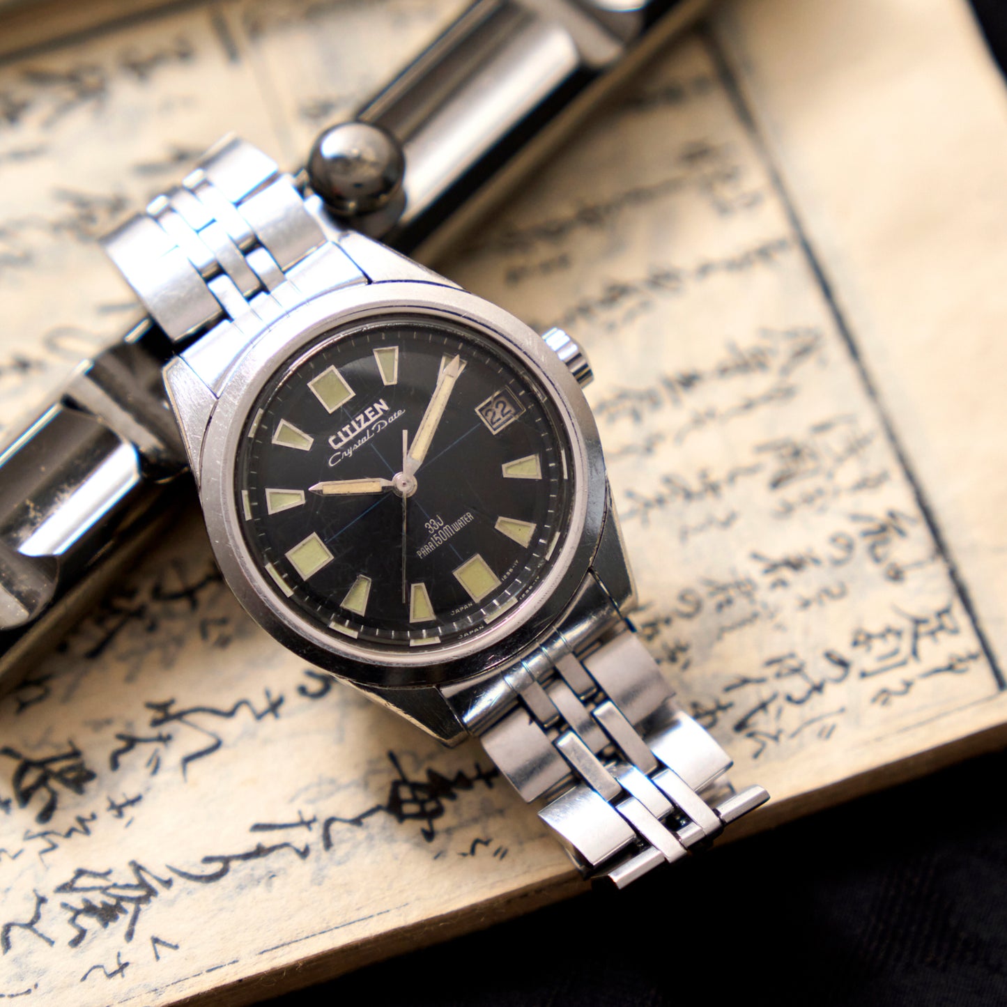 シチズン クリスタルデイト パラウォーター150Ⅿ 33石 Citizen Crystal Date Parawater 150M 33 Jewels