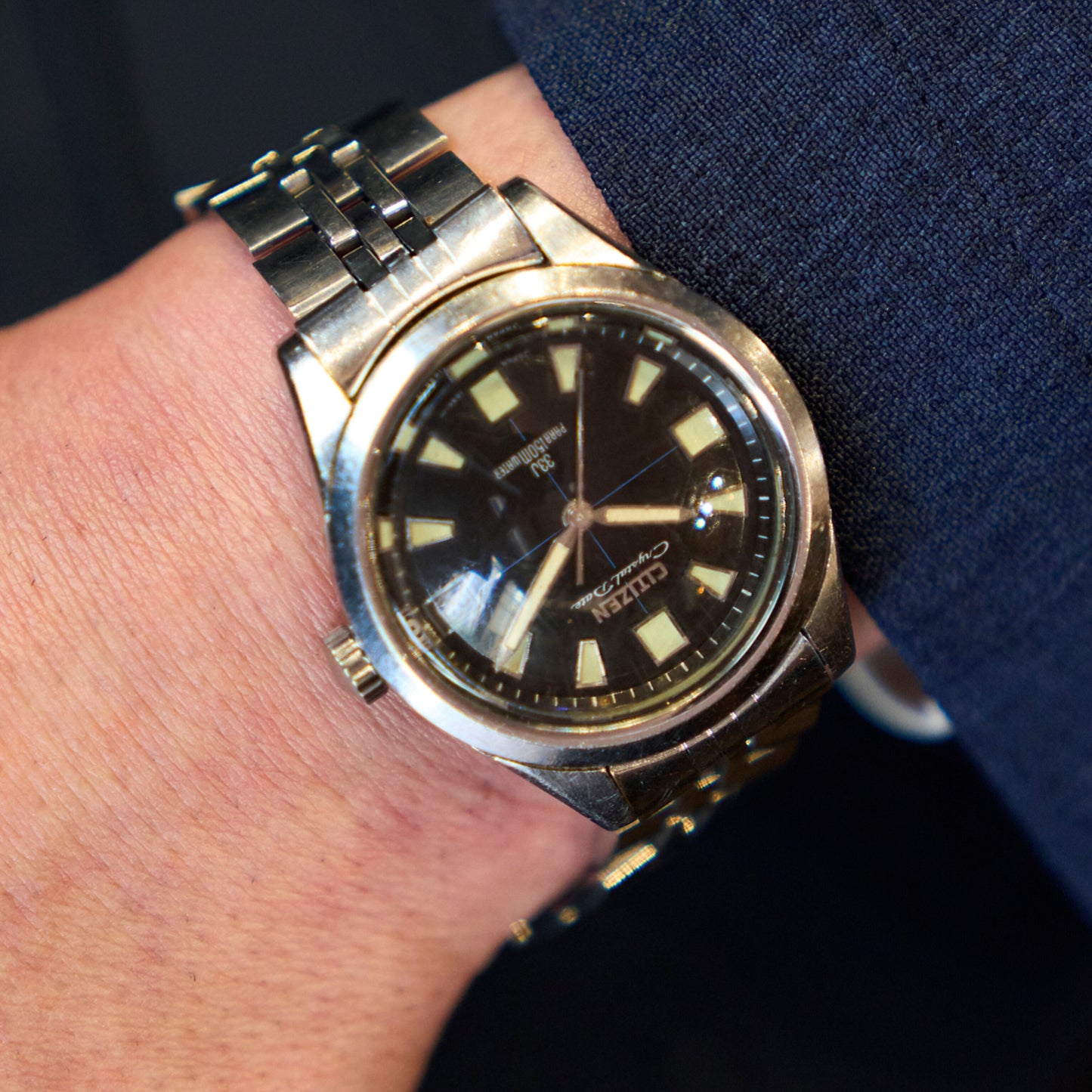 シチズン クリスタルデイト パラウォーター150Ⅿ 33石 Citizen Crystal Date Parawater 150M 33 Jewels