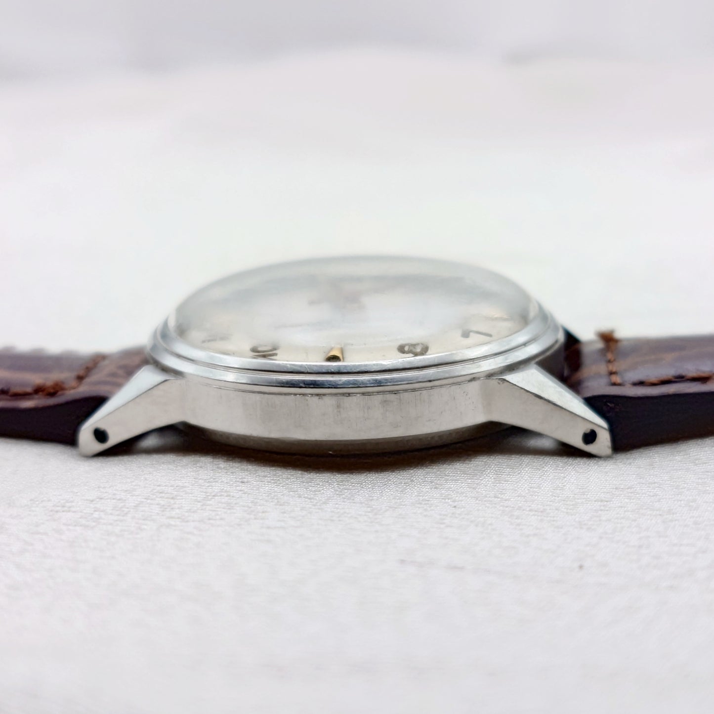 セイコースーパー 1950年代 製造中期頃 赤秒針 Seiko Super 1950s mid-production red second hand