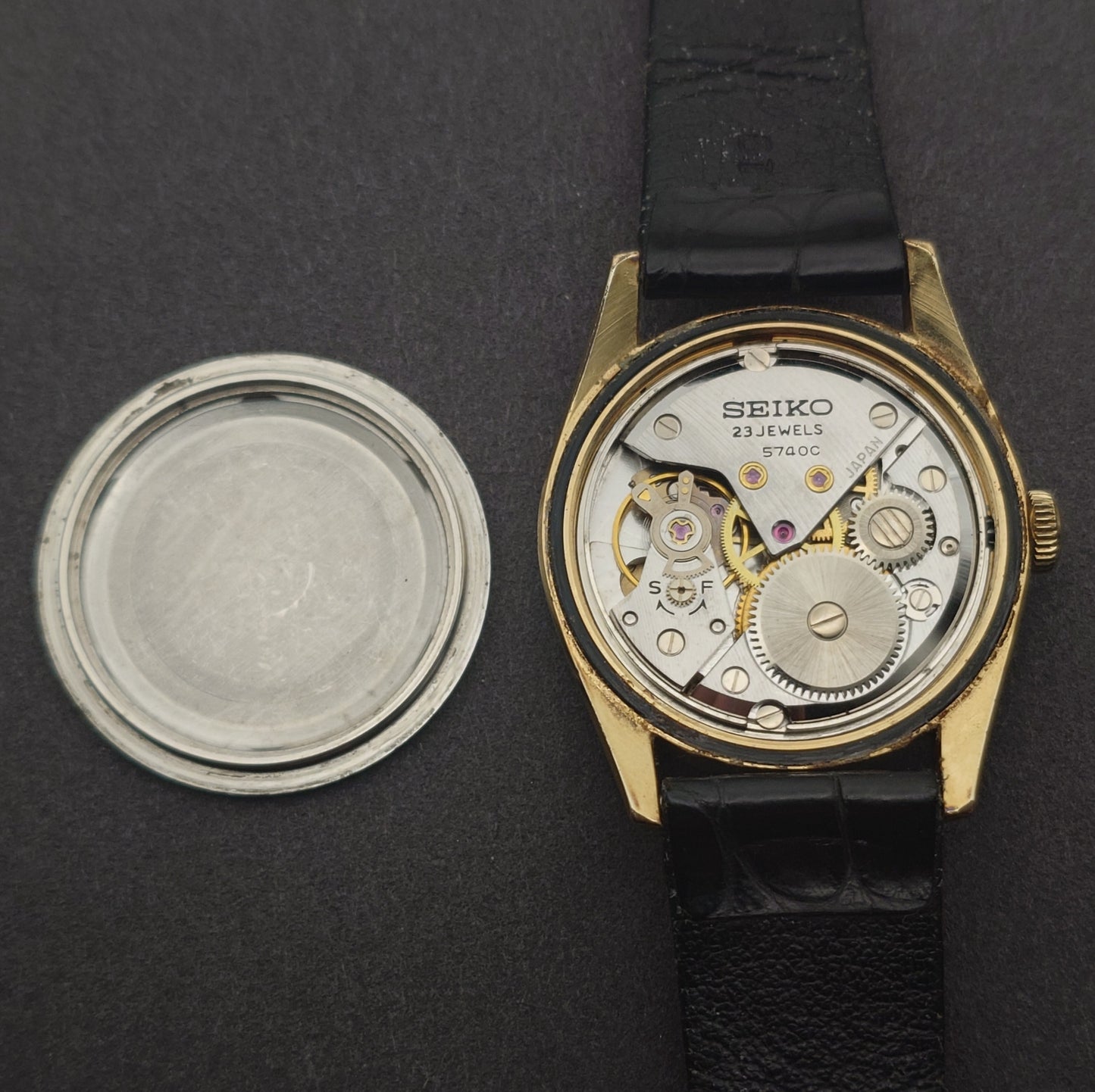 ロードマーベル 1976年製 ハイビートムーヴ ゴールド文字盤 Lord Marvel High Beat Movement Gold Dial