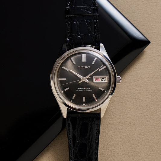 SEIKO ビジネスA ブラック 自動巻き SEIKO Business-A Black Dial Automatic