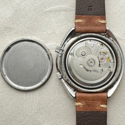 SEIKO アドバン万年カレンダー ブラウンダイヤル自動巻きSEIKO Advan Perpetual Calendar Brown Dial Automati