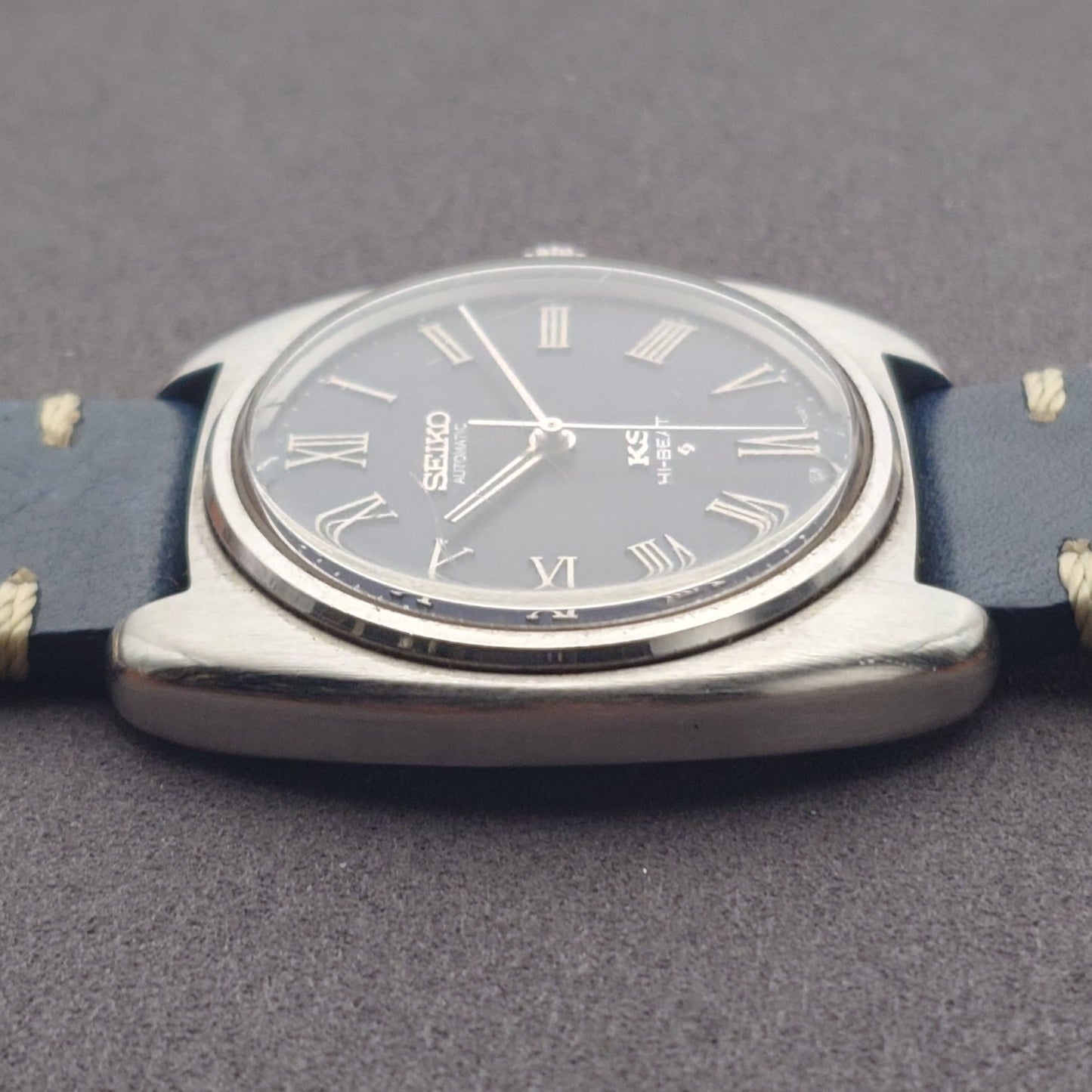 キングセイコー ハイビートネイビーローマンダイヤル 自動巻き　King Seiko Hi-Beat Roman Dial Automatic