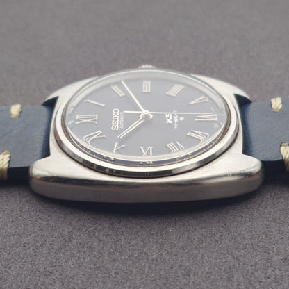 キングセイコー ハイビートネイビーローマンダイヤル 自動巻き　King Seiko Hi-Beat Roman Dial Automatic