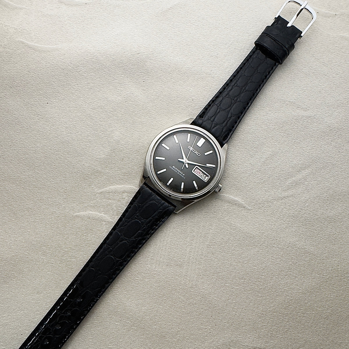 SEIKO ビジネスA ブラック 自動巻き SEIKO Business-A Black Dial Automatic
