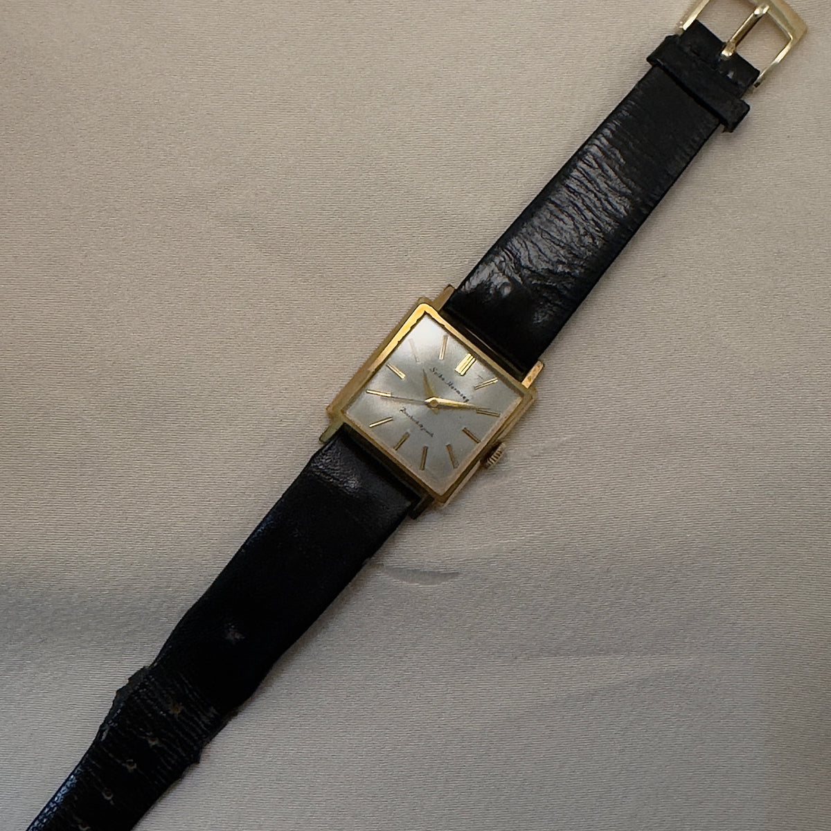 SEIKO ハーモニー スクエア レコード文字盤 手巻き SEIKO Harmony Square Record Dial Manual Winding