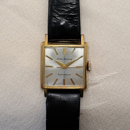 SEIKO ハーモニー スクエア レコード文字盤 手巻き SEIKO Harmony Square Record Dial Manual Winding