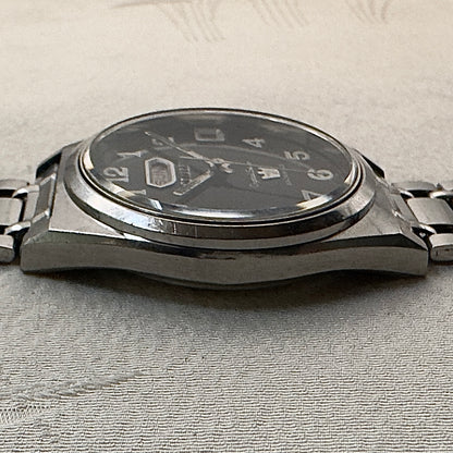 シチズン クリスタルセブン ブラックダイヤルアラビア数字 CITIZEN Crystal Seven Black Dial