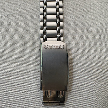 シチズン クリスタルセブン ブラックダイヤルアラビア数字 CITIZEN Crystal Seven Black Dial