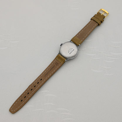 シチズン時計株式会社　A中三針 　レイルウェイ　青焼針　赤秒針　Citizen Watch Co., Ltd. A-3 Hands Railway Blue Plated Hands Red Second Hand