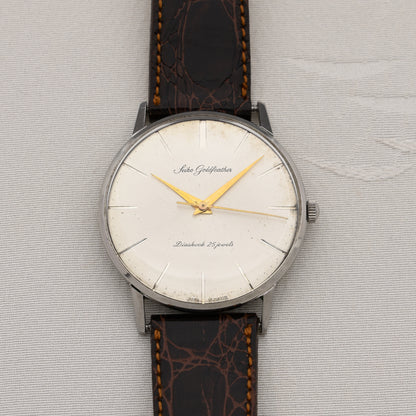 Seiko TYPE2 9-faceted glass Brown dial Quartz