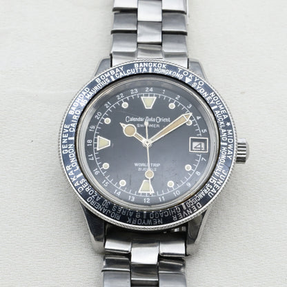 オリエント　カレンダーオートオリエントスイマーワールドトリップ　Orient Calendar Auto Orient Swimmer World Trip