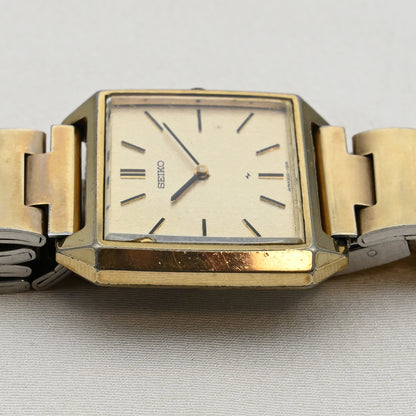 セイコーシャリオ　ゴールドケース　手巻きハイビート　Seiko Chariot Gold Case Hand-wound Hi-Beat