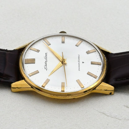 セイコー ライナー 18K金無垢 当時物箱付き　Seiko Liner 18K solid gold with original box